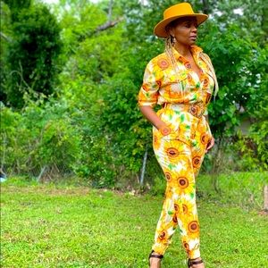 Sunflower Jumpsuit